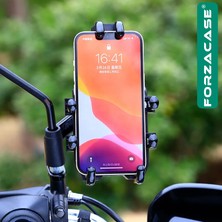 Forzacase 4.7-7.2 Inç Bisiklet Motosiklet Scooter Ayna Montajlı Telefon Tutucu - FC668