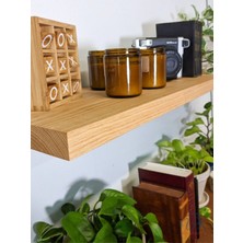 Yggdrasil Home Decor Dekoratif Doğal Ahşap  Tek’li  (Gizli Aparatlı Raf)