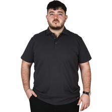 Ekis Büyük Beden Polo Yaka T-Şhirt