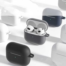 Cupcase Air Pods 3. Nesil Zore Standart Silikon Kılıf-Kırmızı