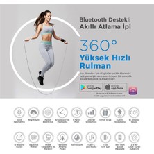 Neutron Ayarlanabilir Akıllı Bluetooth Gri Atlama Ipi