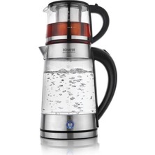 Schafer Cam Çaycı ve 1000 ml French Press