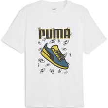 Puma 68320902 Graphics Sneaker Tee Erkek Spor Tişört