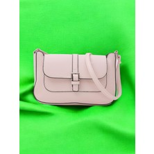 Bag Flower Suni Deri Çapraz Çanta Davin