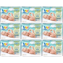 Uni Baby Islak Havlu Hassas Dokunuş 52 Yaprak (27 Li Set) 1404 Yaprak (9pk*3)
