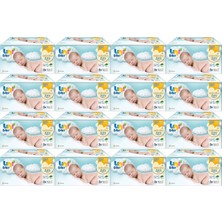 Uni Baby Islak Havlu Hassas Yeni Doğan 40 Yaprak (48 Li Set) 1920 Yaprak (Narin Ciltler Için) (16PK*3)