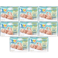 Uni Baby Islak Havlu Hassas Dokunuş 52 Yaprak (24 Lü Set) 1248 Yaprak (8pk*3)