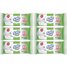 Solo Yüzey Temizlik Havlusu 80 Yaprak Xl Deterjan Katkılı Plastik Kapaklı (6 Lı Set) 480 Yaprak