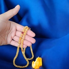 Mga Doğaltaş Yuvarlak 6 mm 82 cm Büyük Boy Kehribar Kolye Yetişkin Orijinal Gerçek Kehribar