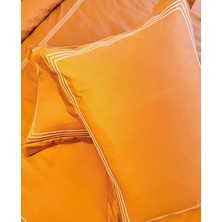 Calina Home Hardal Renkli Pamuk-Saten Nevresim Takımı