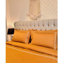 Calina Home Hardal Renkli Pamuk-Saten Nevresim Takımı