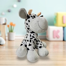 Sunman Puffy Friends Cow Sevimli Oyun ve Uyku Arkadaşım Inek 35 x 30 cm