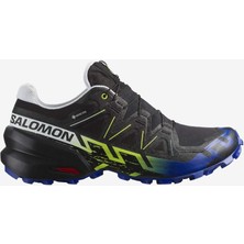 Salomon Koşu Ayakkabısı Speedcross 6 Gore-Tex Siyah Unisex Su Geçirmez Özellikli