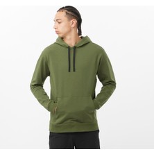Salomon Dynamic Logo Erkek Sweatshirt - Yeşil