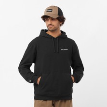 Salomon Performance Pull Over Erkek Sweatshirt - Siyah