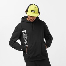 Salomon Graphic Pull Over Erkek Sweatshirt - Siyah