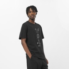 Salomon WORTHY Erkek Tişört Black LC2287300