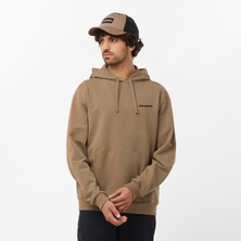 Salomon Performance Pull Over Erkek Sweatshirt - Kahve
