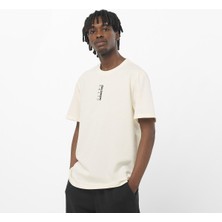 Salomon Ultra Logo Flag Erkek Tişört - Bej