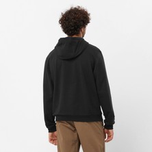 Salomon Logo Pull Over Erkek Sweatshirt - Siyah
