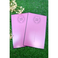 Emtory Home Pink Handmade Kesimli 25 Adet Toka Kartı Kalın Kuşe 9X14 cm