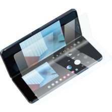 FUJİMAX Samsung Galaxy Z Flip 5 360 Flip Full Body Ön Arka Ekran Koruyucu Filim