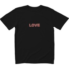 Helios Haute Love Çiçek Tasarım Relaxed Fit Kadın Baskılı Tişört