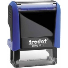 Trodat 4911 P4 Mavi Gövde Kişisel Küçük Boy Kaşe  (  1  Adet  )