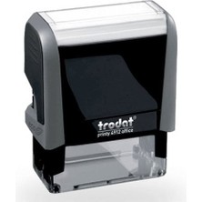 Trodat 4912 Siyah Gövde Mavi Keçe Kaşe  (  1  Adet  )