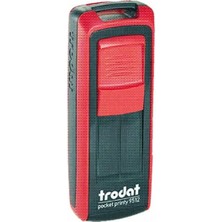 Trodat 9512 47X18 mm Kırmızı Gövde Cep Kaşesi  (  1  Adet  )