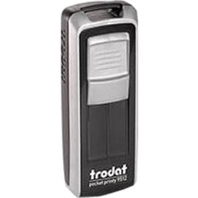 Trodat 9511 38X14 mm Gümüş Gövdeli Kişisel Küçük Boy Kaşe  (  1  Adet  )