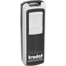 Trodat 9511 38X14 mm Beyaz Gövdeli Kişisel Küçük Boy Kaşe  (  1  Adet  )