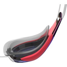 Speedo Fastskin Hyper Elite Aynalı Yarış Gözlüğü (Kırmızı-Mavi)