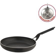 Evren 30 cm Profesyonel Indüksiyonlu Maksi Tava, Horeca Non-Stick Indüksiyon Tabanlı Kızartma Tavası