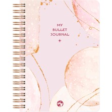 Le Color Noktalı Bullet Journal Pro Defter Rose Gold 17 x 24 cm