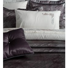 Doqu Home Liora Çeyiz Seti Çift Kişilik - Gümüş