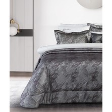 Doqu Home Liora Çeyiz Seti Çift Kişilik - Gümüş