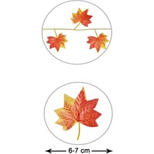 Bulut Yapay Sarmaşık Sonbahar Yaprağı 1 Paket 12 Adet I 1 Adet Uzunluk 2 Metre 40 cm