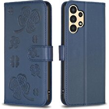 Colorful Shop Samsung Galaxy Için Flip Case A52S 5g Yonca Çiçek Pu Deri Çok Renkli (Yurt Dışından)