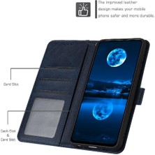 Colorful Shop Kart Yuvası Saf Renk Pu ile Toka ile Oppo Oppo 11F 5g Için Flip Case (Yurt Dışından)