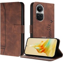 Colorful Shop Oppo Phone 10 5g Için Telefon Kılıfı Manyetik Kapatma Flip Folio Cüzdan El Pu (Yurt Dışından)