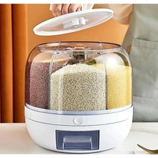 Alitech 6 kg Kapasiteli 360 Derece Dönebilen Saklama Kabı Organizer