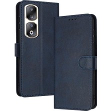 Mays Boutique Kart Yuvası ile Toka Pu Deri ile Onur 90 Pro Için Flip Case Saf (Yurt Dışından)