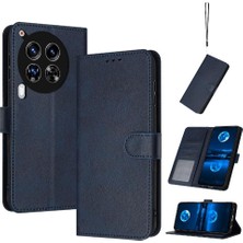 Mays Boutique Tecno Camon Için Flip Case 30 4g/5g ile Toka Kickstand ile Saf Renk (Yurt Dışından)