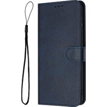 Mays Boutique Toka Pu Deri Saf Renk Kickstand ile Realme 12 Artı Için Flip Case (Yurt Dışından)