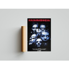 512 Art Design Rammstein Müzik Albüm Afiş Poster 30 x 42 Çerçevesiz