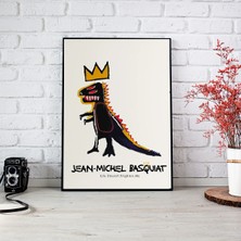 512 Art Design Jean Michel Basquıat Duvar Dekor Poster 30 x 42 Çerçevesiz