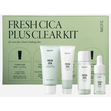 Nacific Fresh Cica Plus Clear Kit - Akne Karşıtı Arındırıcı Cilt Bakım Seti