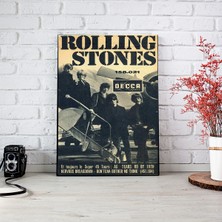 512 Art Design Rolling Stones Müzik Duvar Afiş Poster 30 x 42 Çerçevesiz