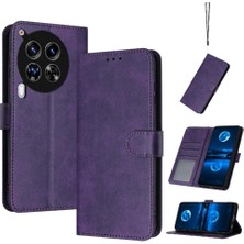 Mays Boutique Tecno Camon Için Flip Case 30 4g/5g ile Toka Kickstand ile Saf Renk (Yurt Dışından)